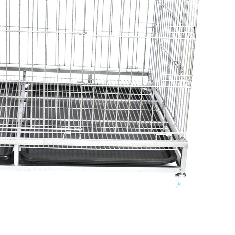 Großer Hunde Metalldrahtklapphundkäfig