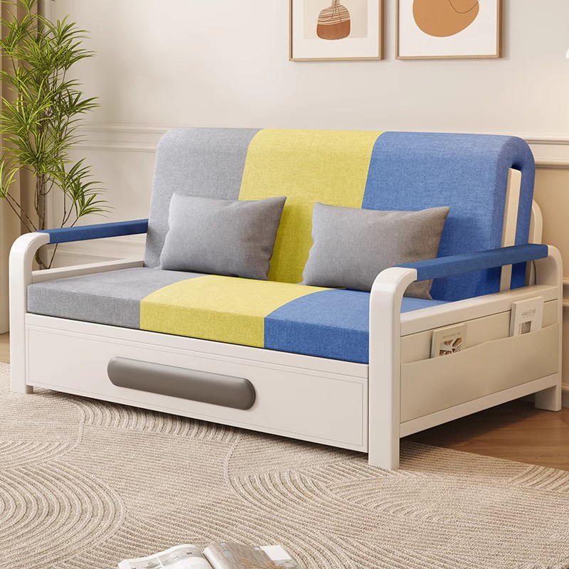 Drei-Farben-multifunktionales faltbares Faltsofa-Bett