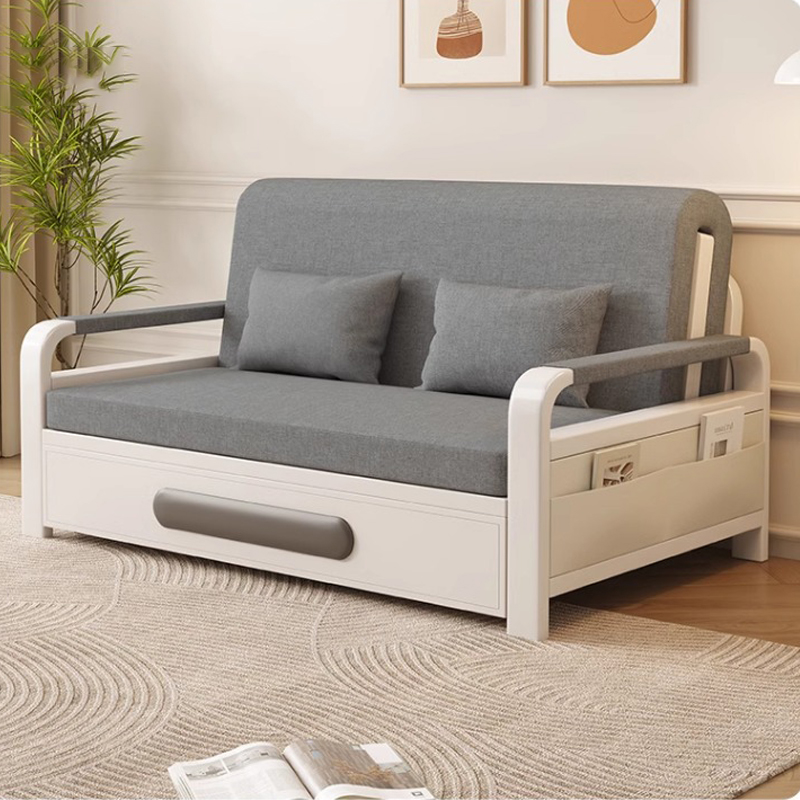 Doppelfarbenfaltungsfaltungsfaltungssofa Bett