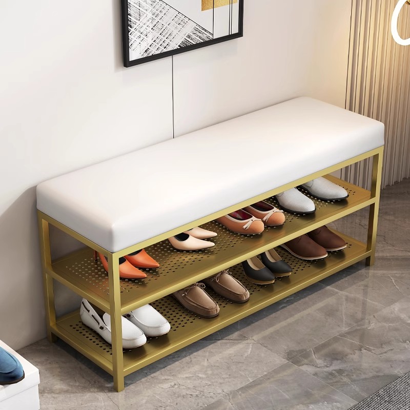 Einfache Eingangstür Schuhbank Flachmodell