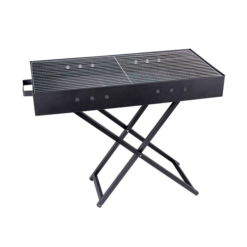 Bedeckter X-förmiger Grill