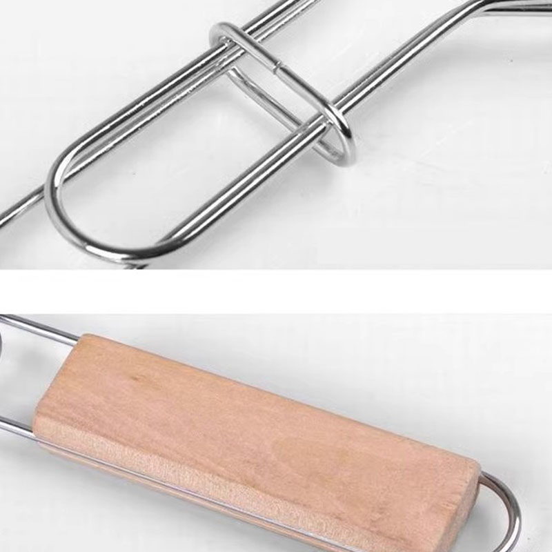 Edelstahl gegrillte Fischclips