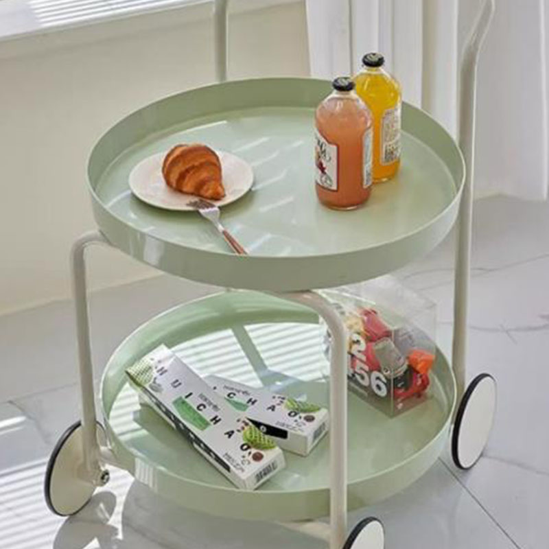 Nordic Creative Movable Disc Sofa Side Schrank