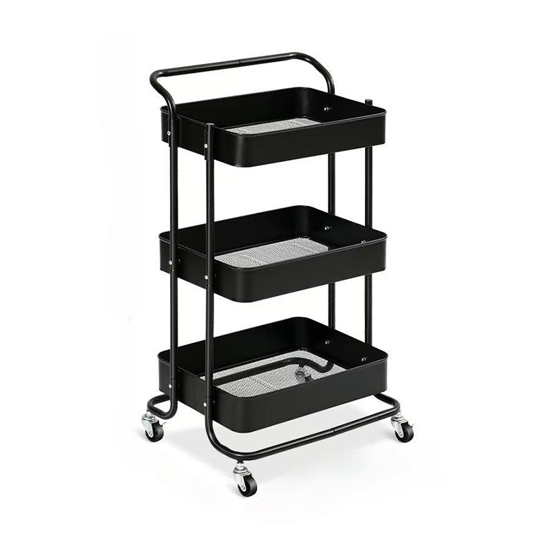 Floor Multi-Tier-Eingriff mobiler Trolley-Schelf