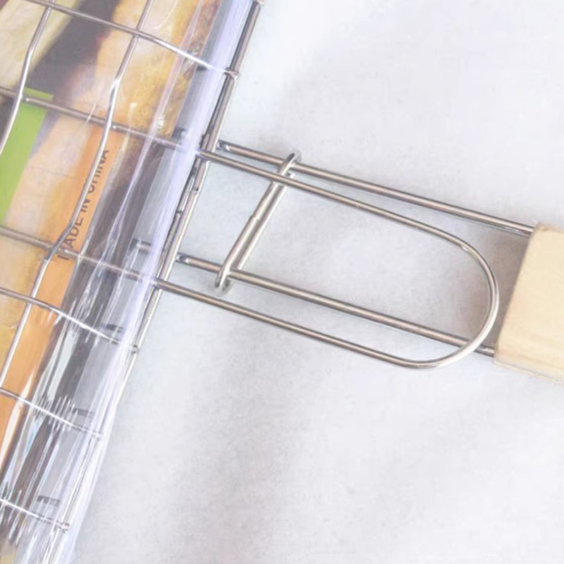 Edelstahl gegrillte Fischclips
