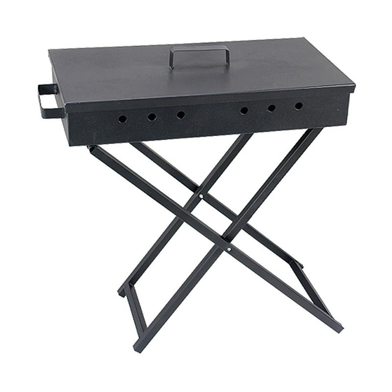 Bedeckter X-förmiger Grill